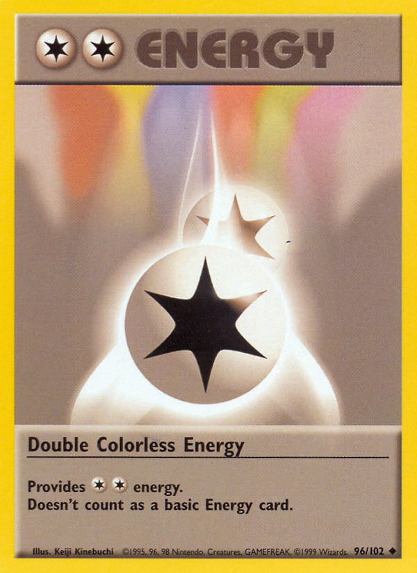 Base set Double Colorless Energy #96/102 unlimited